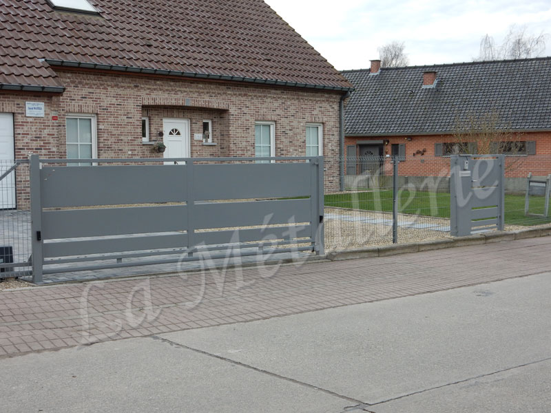 16_Fabrication_portails_autoportants_coulissants_ferrronnerie_La_Metallerie_Hainaut_Tournai